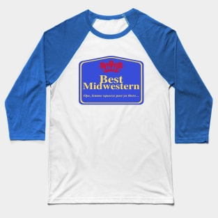 Best Midwestern Baseball T-Shirt